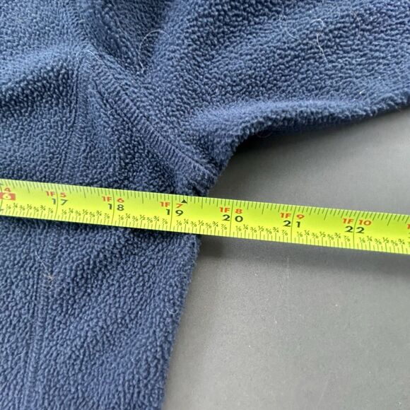 Patagonia Micro D Fleece Jacket Womens Medium Blue 1/4 Zip Pullover Lightweight - Picture 5 of 6